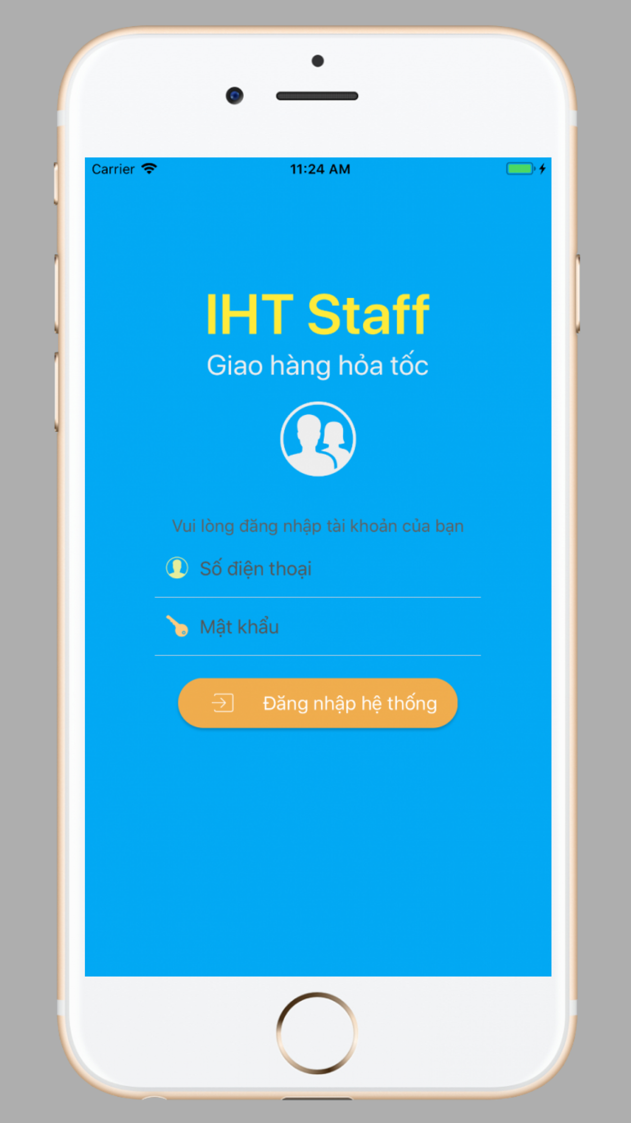 Ứng dụng IHT Giao hàng trên Android và iOS